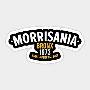 New York Bronx - New York Bronx Schriftzug - Bronx Logo - Morrisania Sticker